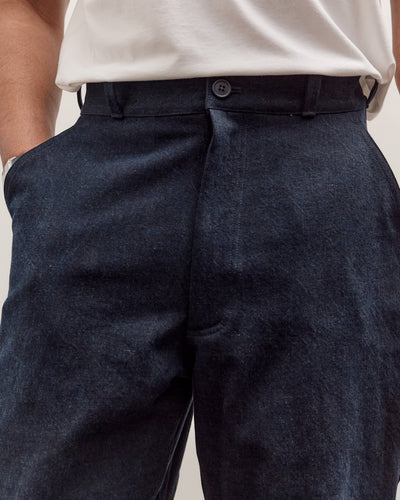 MAN-TLE R20J6 Jebok Pants, Blue Sumi