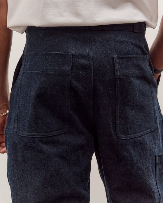MAN-TLE R20J6 Jebok Pants, Blue Sumi