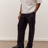 MAN-TLE R20P4 Wide Pants, Black Linen