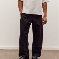 MAN-TLE R20P5 Solid Pants, Black Linen