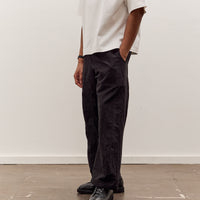 MAN-TLE R20P5 Solid Pants, Black Linen