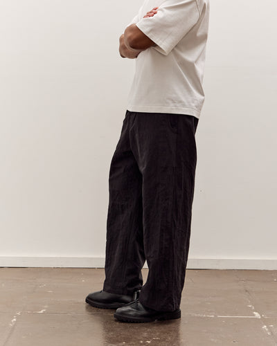 MAN-TLE R20P5 Solid Pants, Black Linen