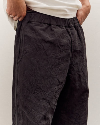 MAN-TLE R20P5 Solid Pants, Black Linen