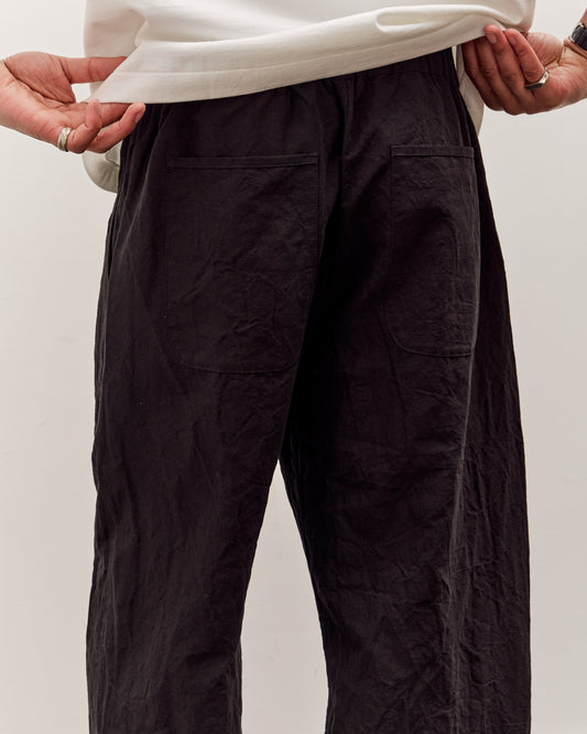 MAN-TLE R20P5 Solid Pants, Black Linen