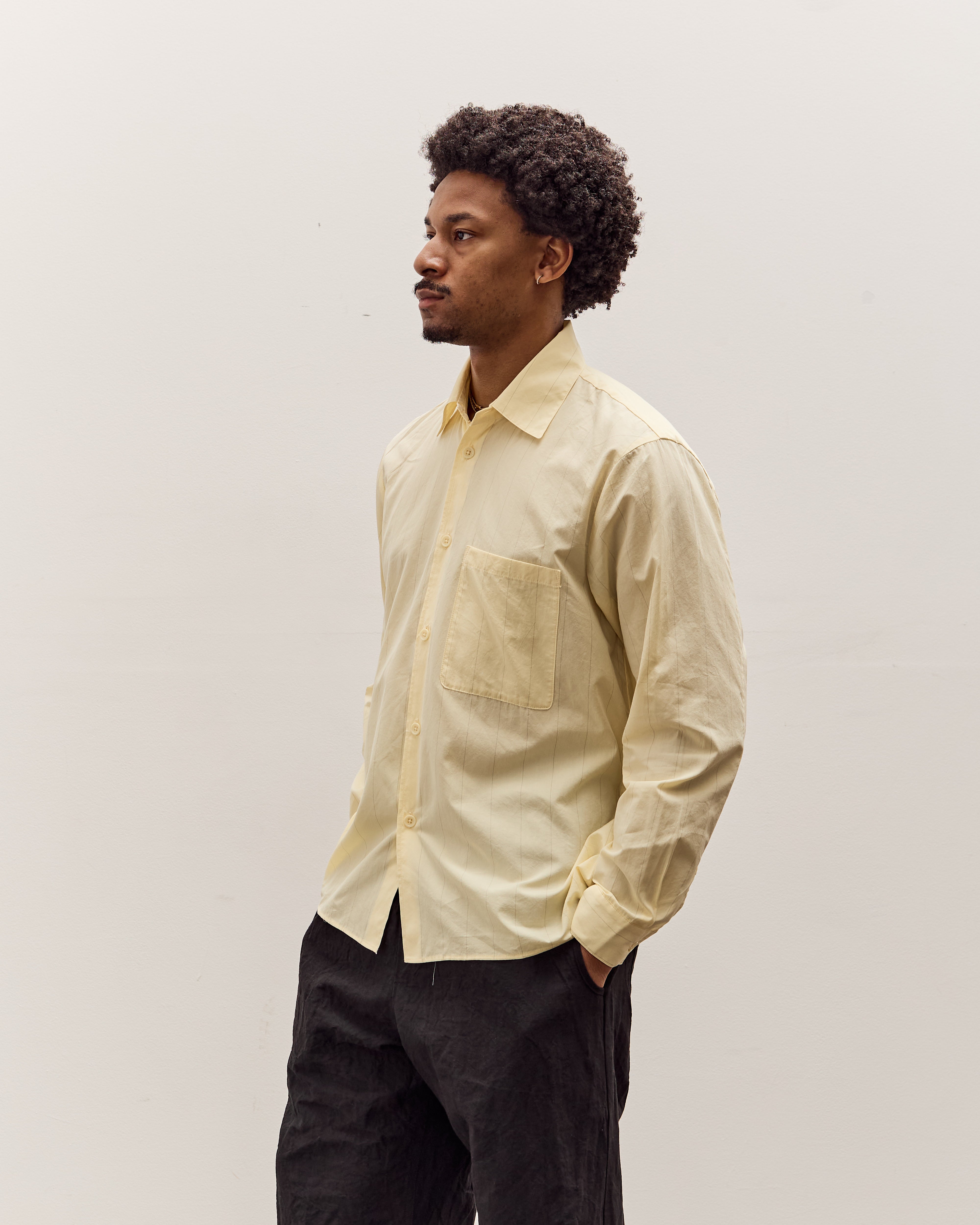 MAN-TLE R20S4 OD Shirt, Yellow Pin – Glasswing