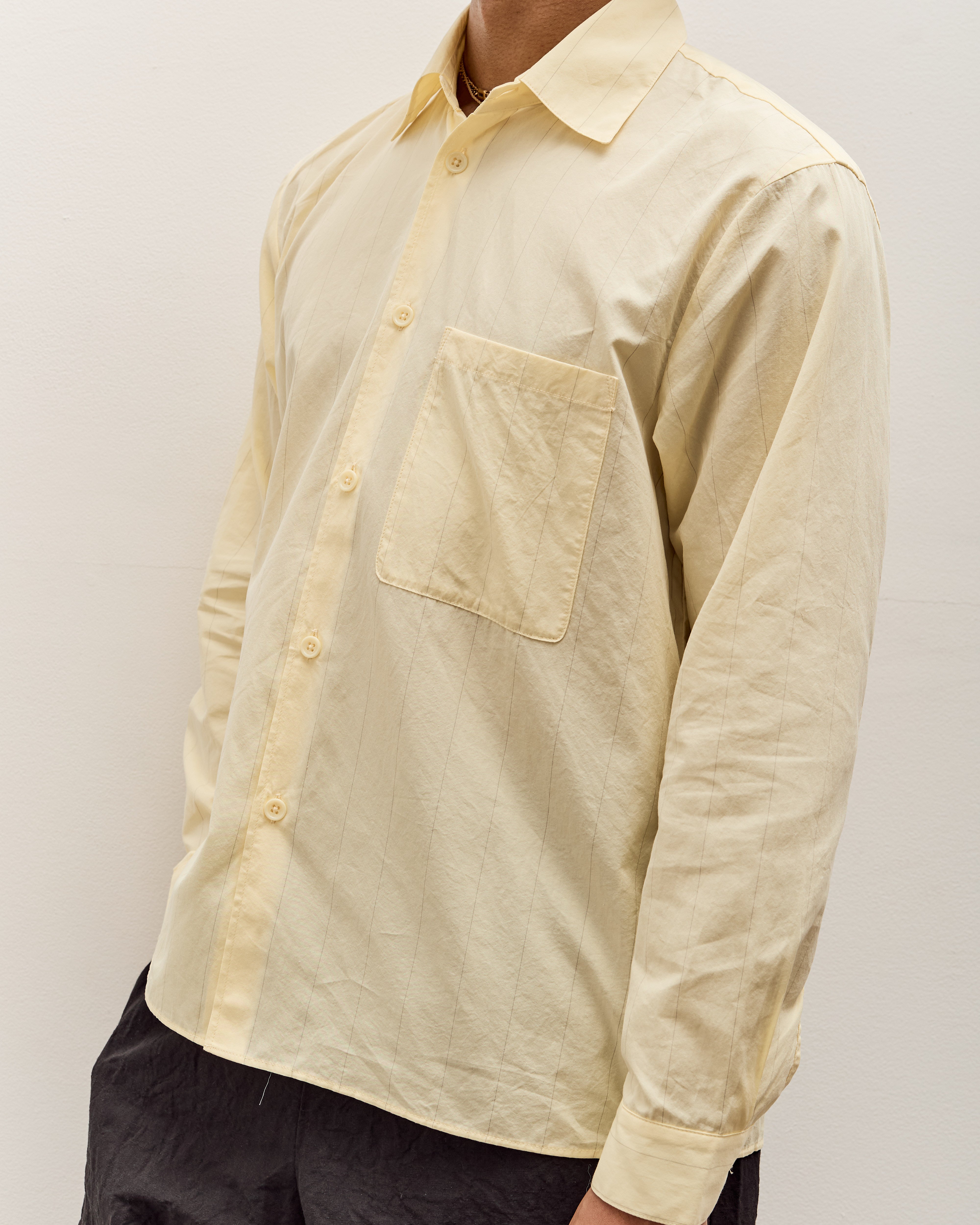 MAN-TLE R20S4 OD Shirt, Yellow Pin – Glasswing