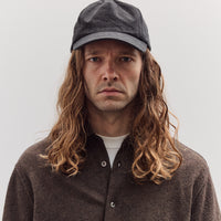 Heavy Twill Cap, Black