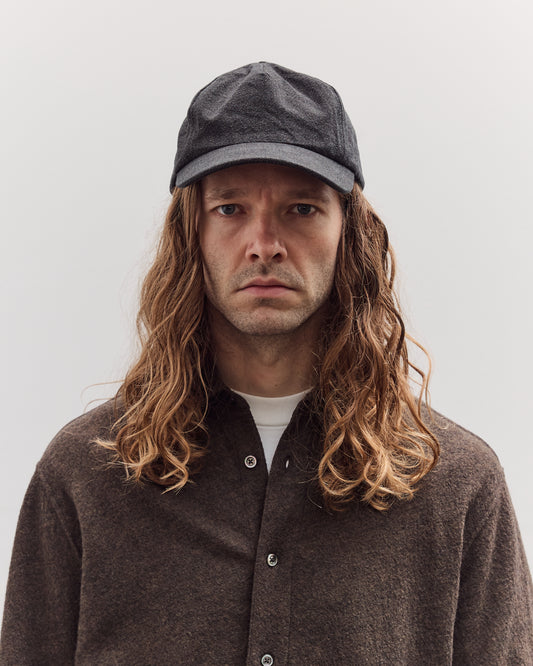 Heavy Twill Cap, Black