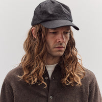 Heavy Twill Cap, Black