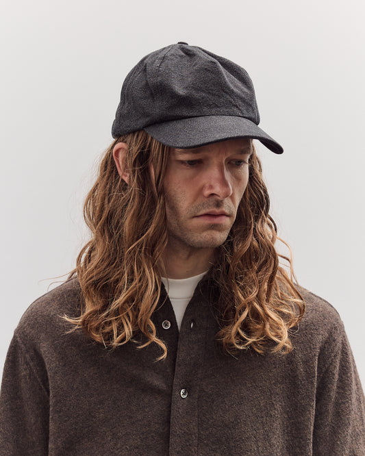Heavy Twill Cap, Black
