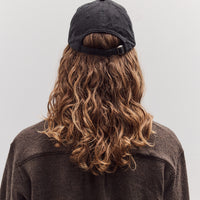 Heavy Twill Cap, Black