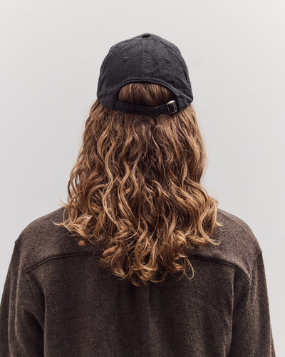 Heavy Twill Cap, Black