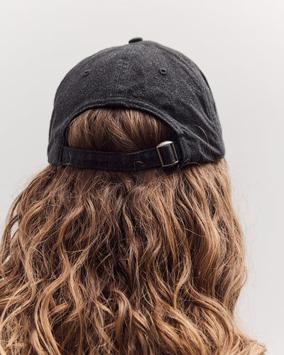 Heavy Twill Cap, Black