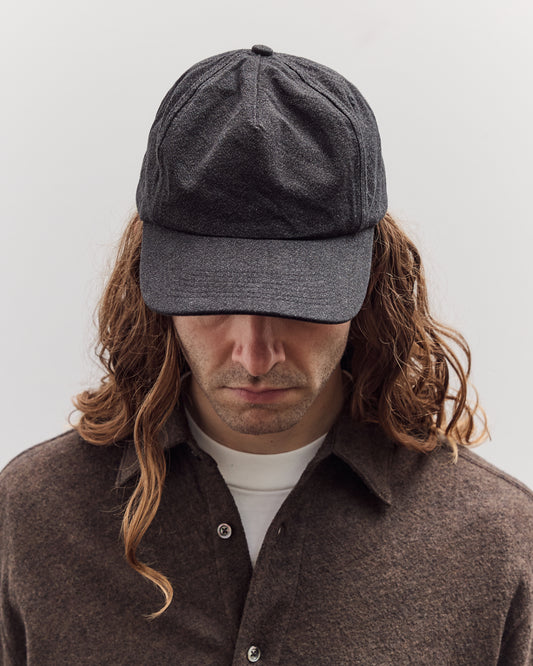 Heavy Twill Cap, Black