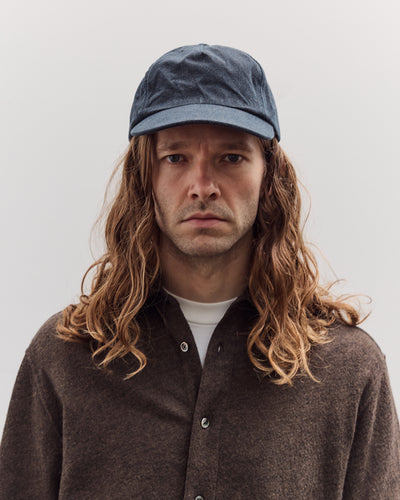 Heavy Twill Cap, Navy