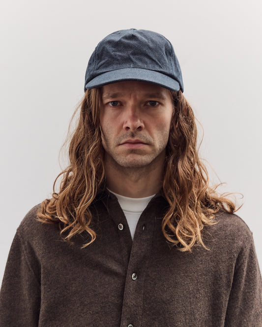 Heavy Twill Cap, Navy