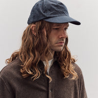 Heavy Twill Cap, Navy