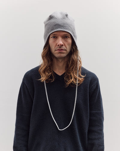 Earflap Cap, Heather Grey