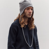 Earflap Cap, Heather Grey