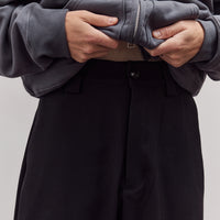 R21Y6 Patch Pants, Black Impact Wool