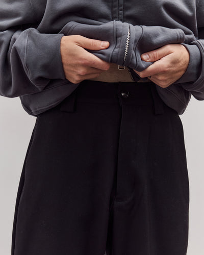 R21Y6 Patch Pants, Black Impact Wool