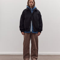 R21D3 Down Blouson, Fluid Supima Black