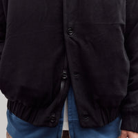 R21D3 Down Blouson, Fluid Supima Black