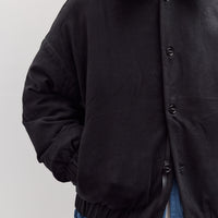 R21D3 Down Blouson, Fluid Supima Black