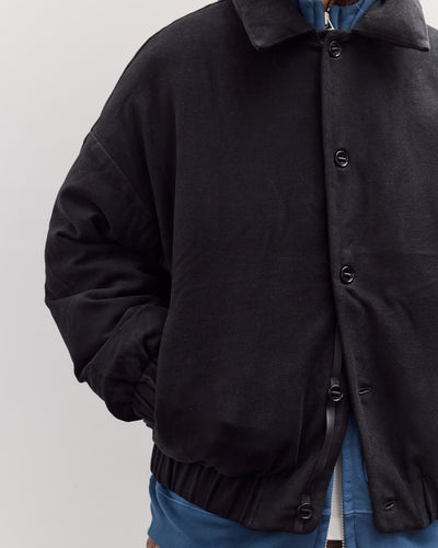 R21D3 Down Blouson, Fluid Supima Black