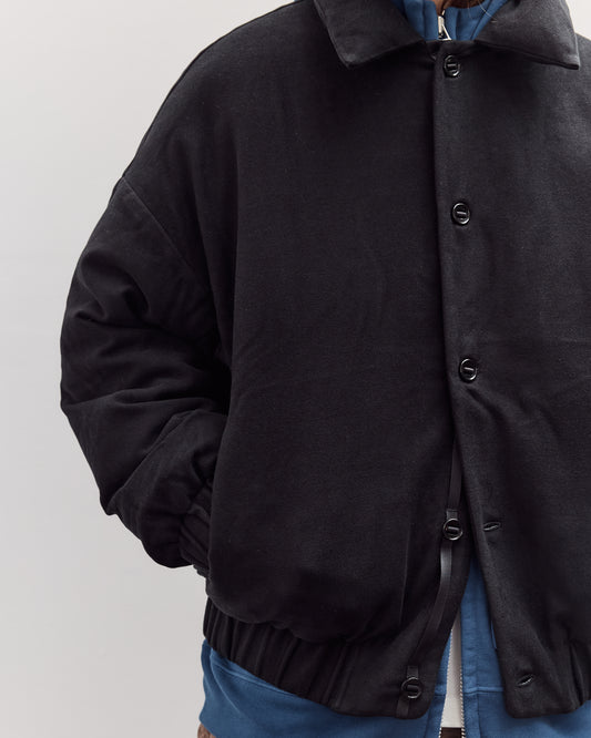 R21D3 Down Blouson, Fluid Supima Black