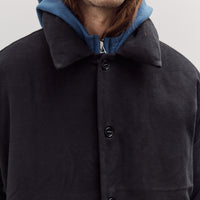 R21D3 Down Blouson, Fluid Supima Black