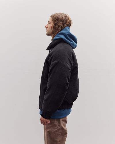 R21D3 Down Blouson, Fluid Supima Black