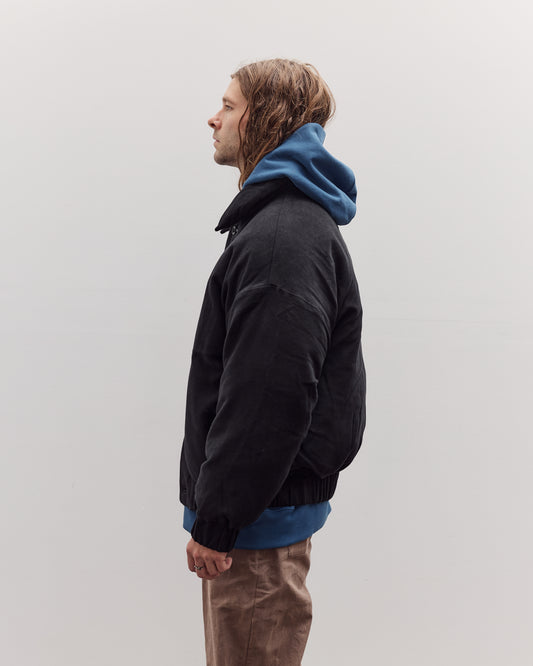 R21D3 Down Blouson, Fluid Supima Black