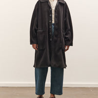 MAN-TLE Balmacaan Coat, Black
