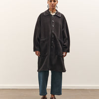 MAN-TLE Balmacaan Coat, Black