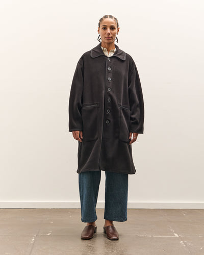 MAN-TLE Balmacaan Coat, Black