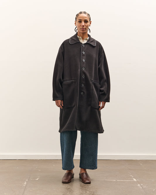 MAN-TLE Balmacaan Coat, Black