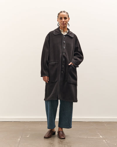 MAN-TLE Balmacaan Coat, Black