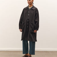 MAN-TLE Balmacaan Coat, Black