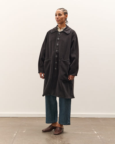 MAN-TLE Balmacaan Coat, Black