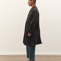 MAN-TLE Balmacaan Coat, Black