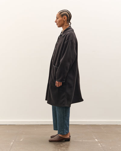 MAN-TLE Balmacaan Coat, Black