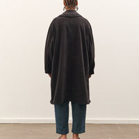 MAN-TLE Balmacaan Coat, Black