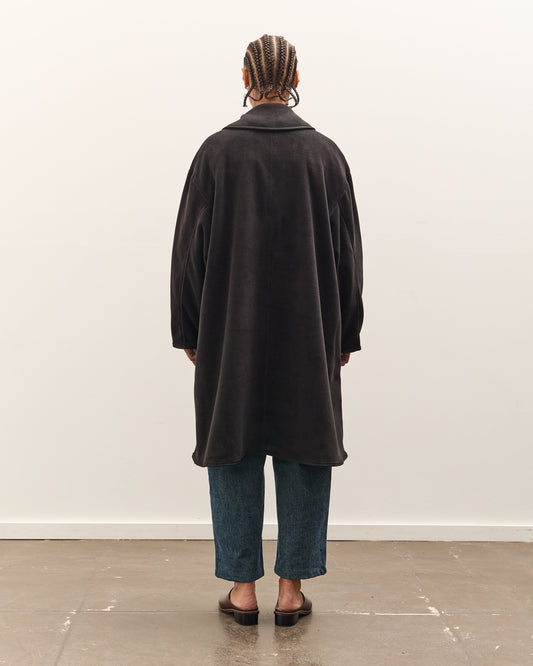 MAN-TLE Balmacaan Coat, Black