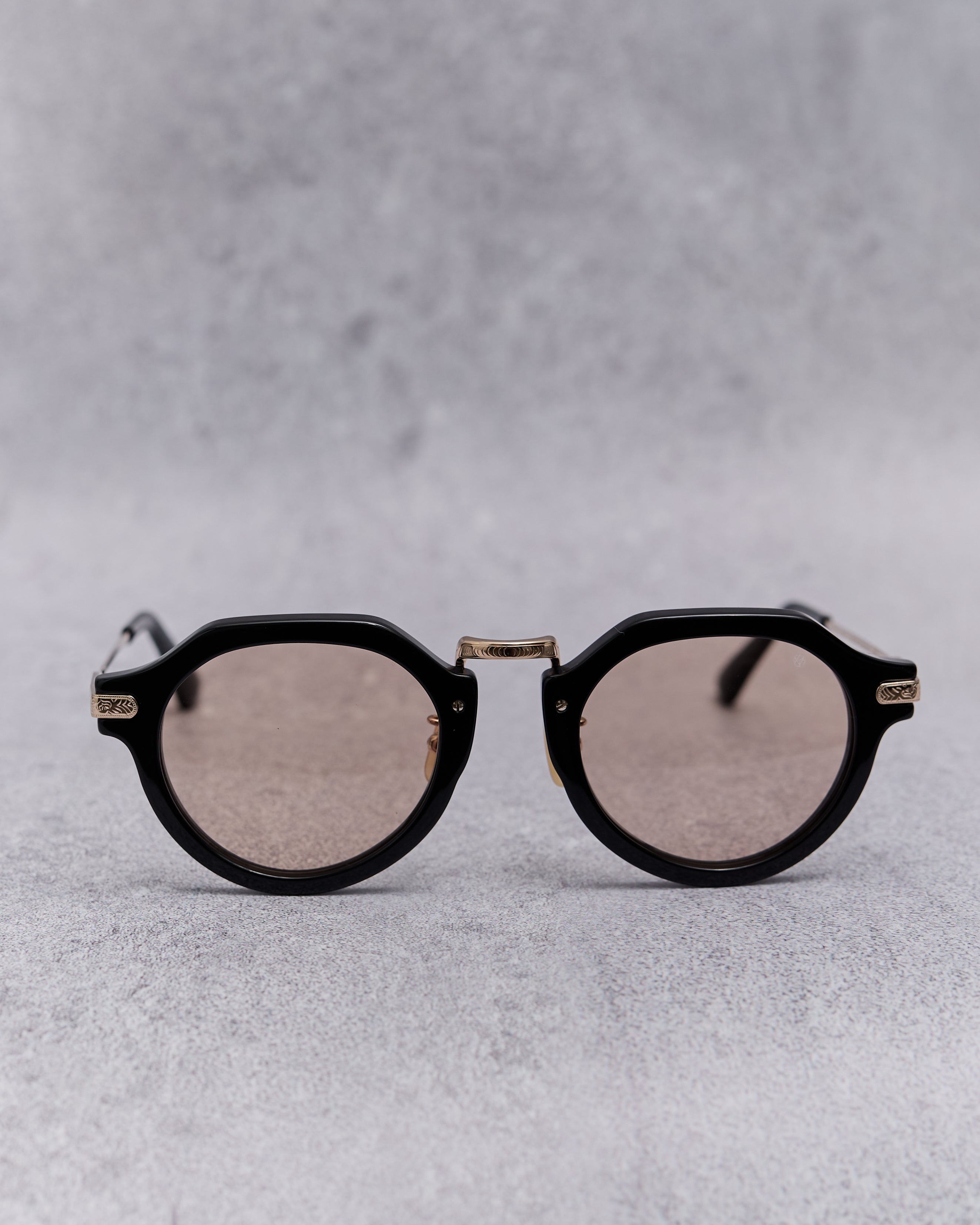 ayame JURA ブラック×ゴールド クラウンパント ayame 美品 アヤメ サングラス JURA 日本製 ジュラ クラウン