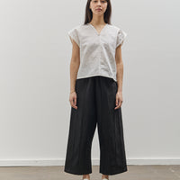 MAN-TLE W-R18S5 Box Shirt, Shell linen