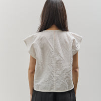 MAN-TLE W-R18S5 Box Shirt, Shell linen