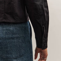 MAN-TLE W-R0S1 Regular Shirt, Black