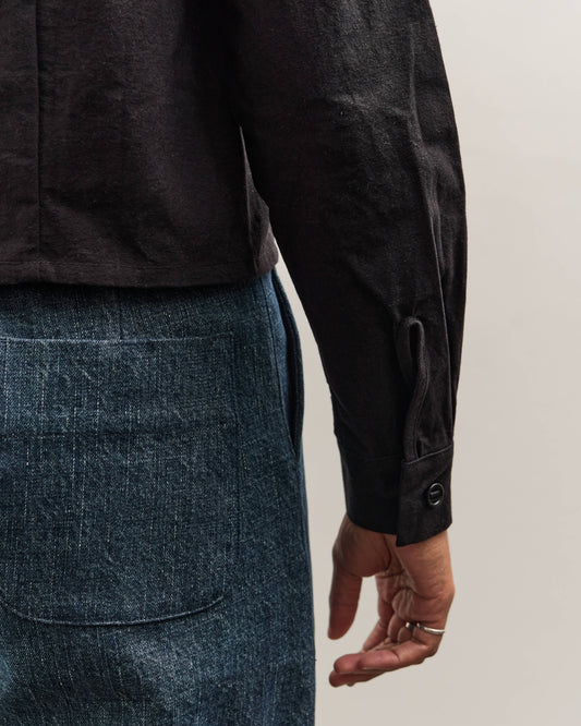 MAN-TLE W-R0S1 Regular Shirt, Black