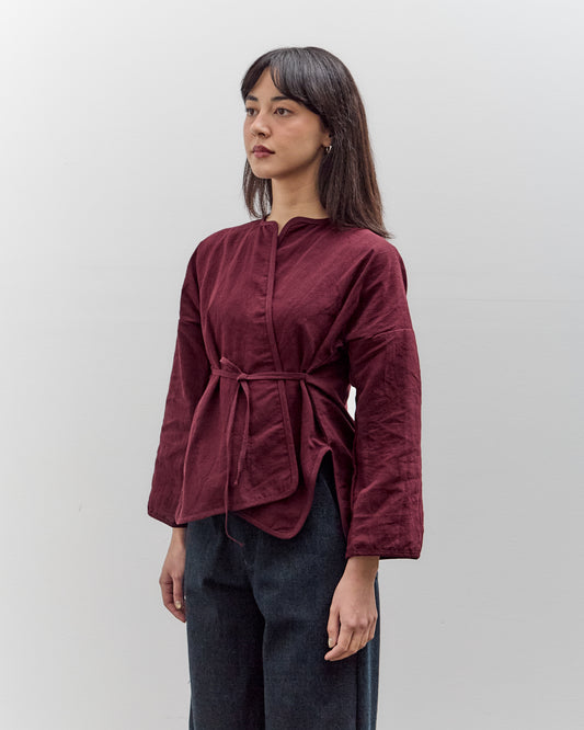 MAN-TLE Cross Cardigan, Sap Linen